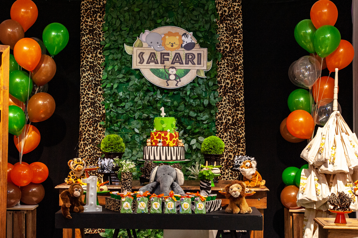 decoração safari