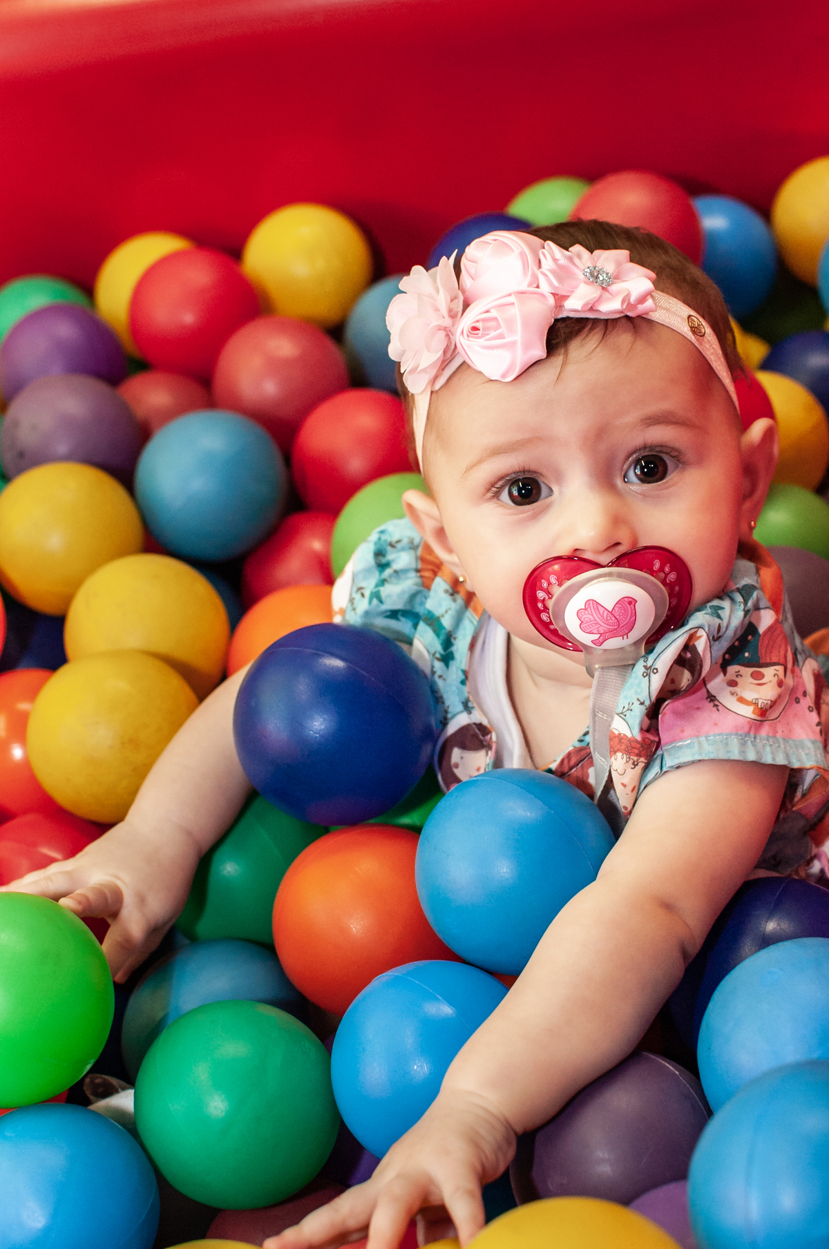 aniversário piscina de bolinhas