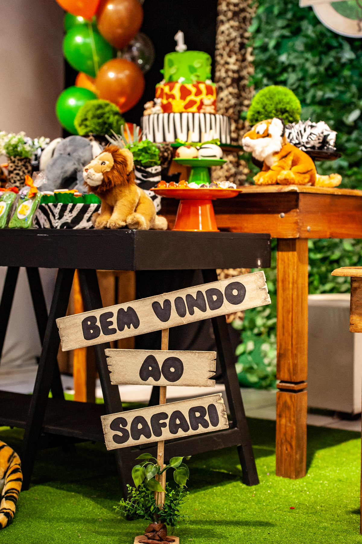 decoração safari