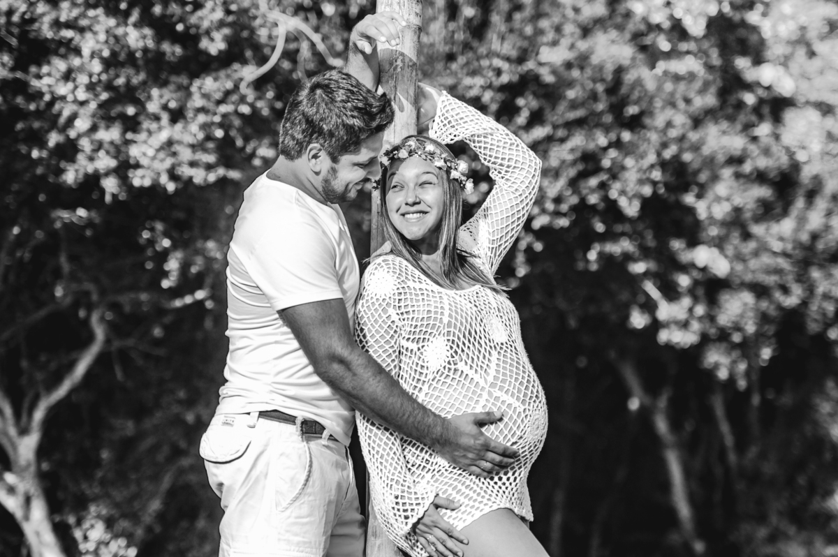 ensaio gestante praia grumara rj