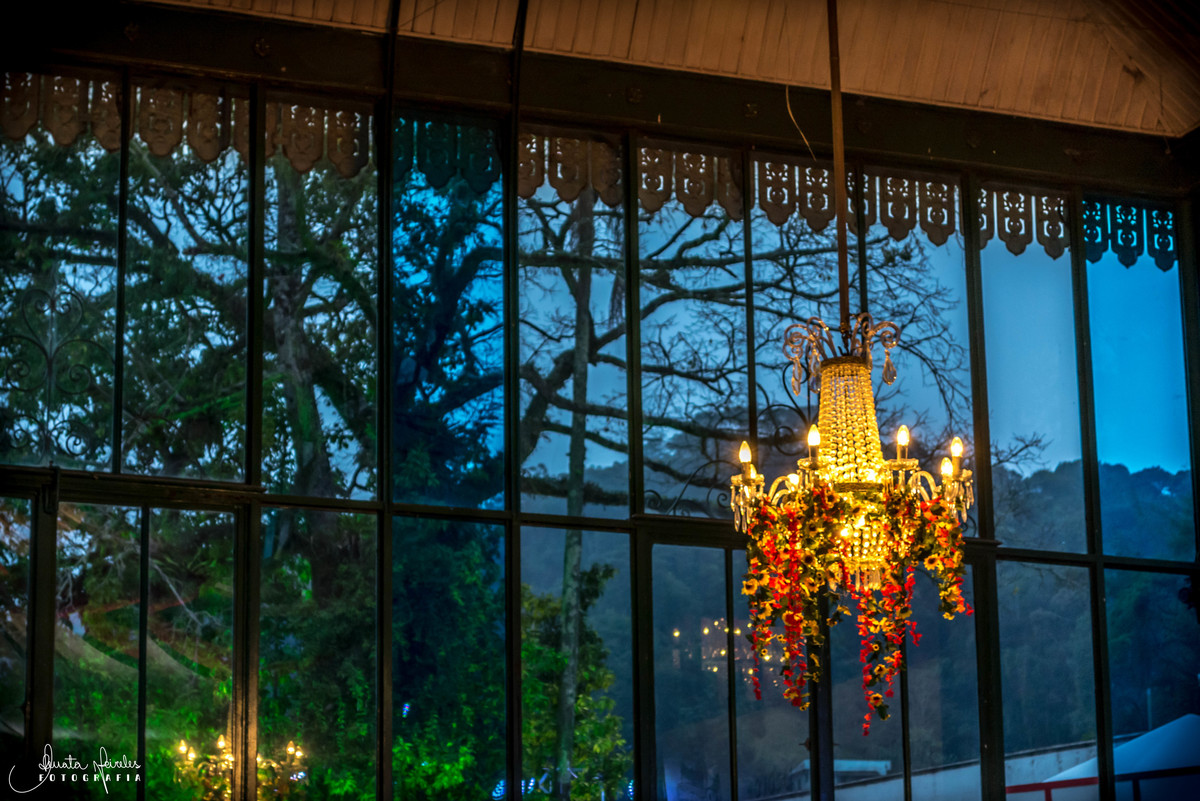 Detalhes do Palácio de Cristal - Petrópolis/RJ