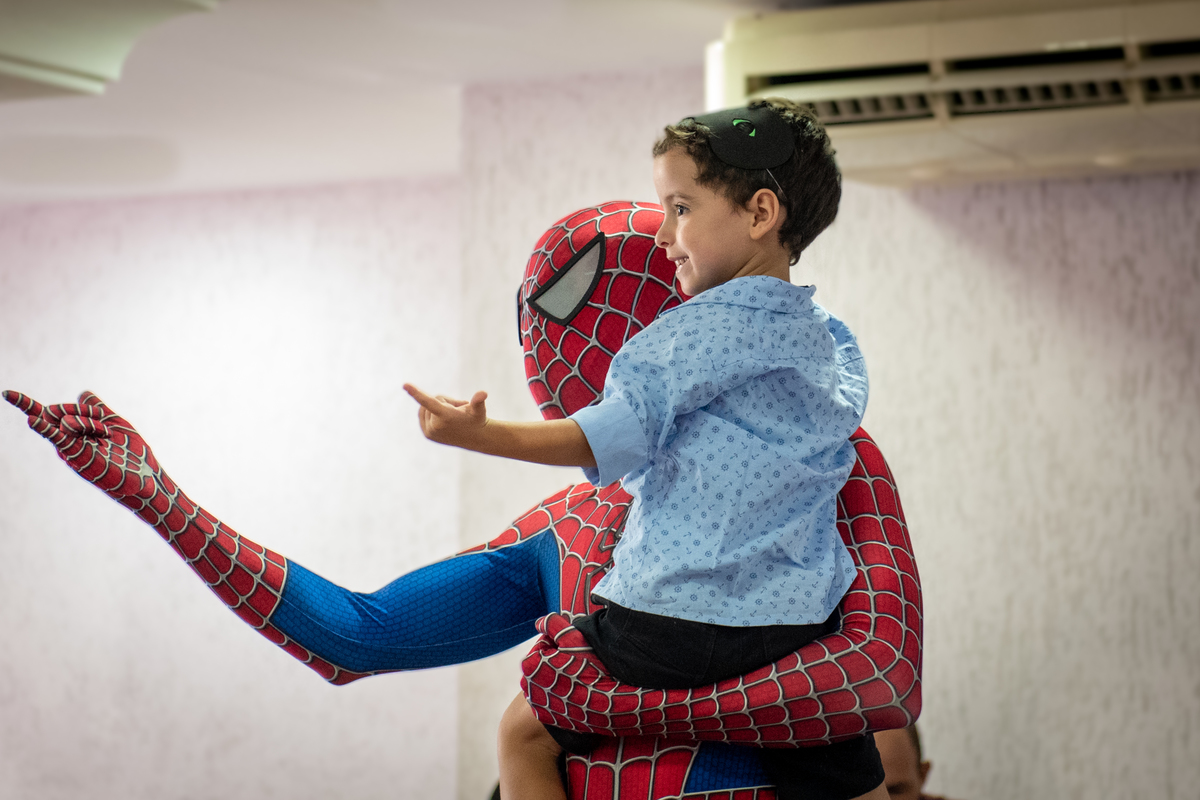 aniversário infantil homem aranha