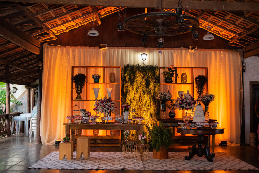 decoração do casamento 