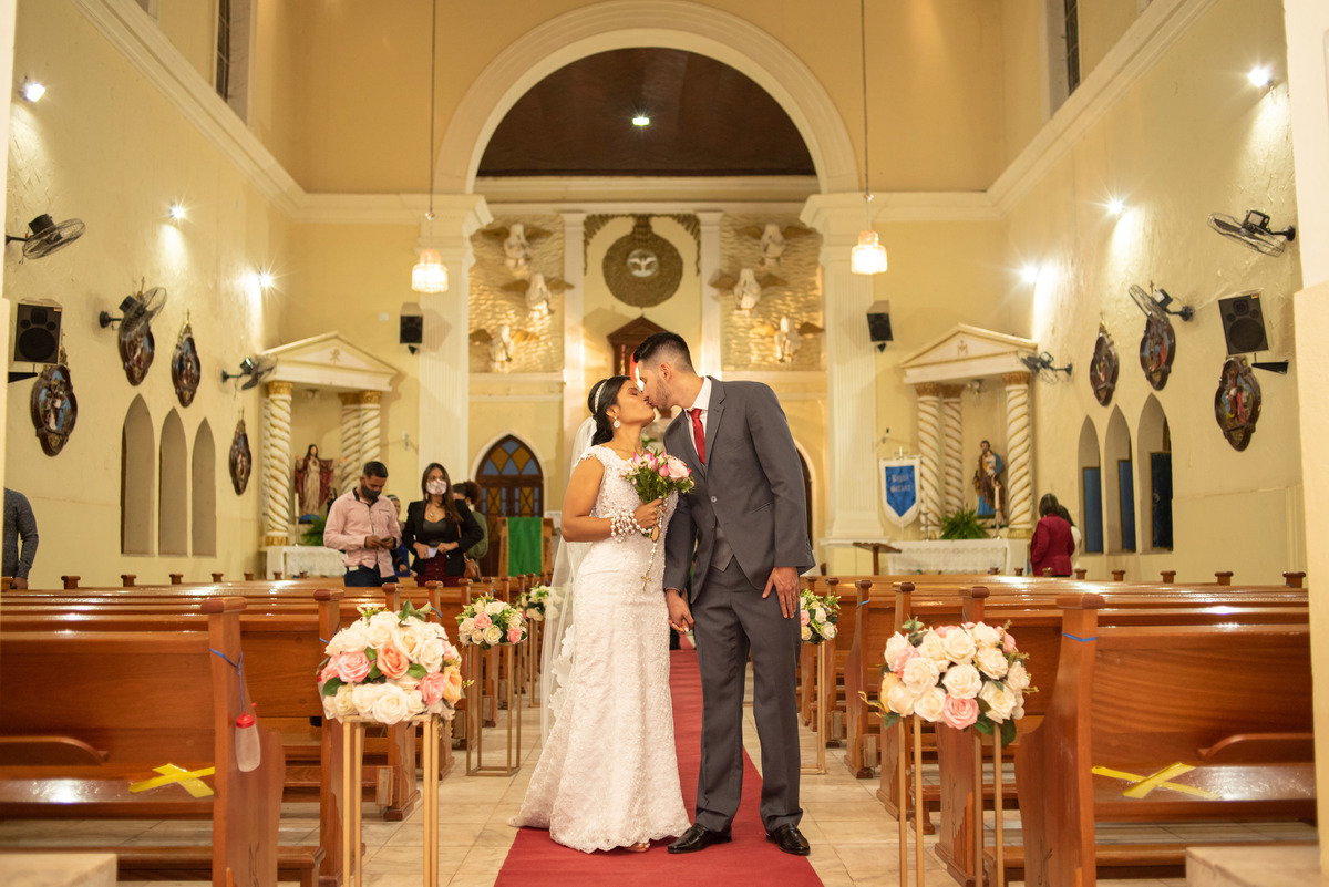 Beijo dos Recém casados 