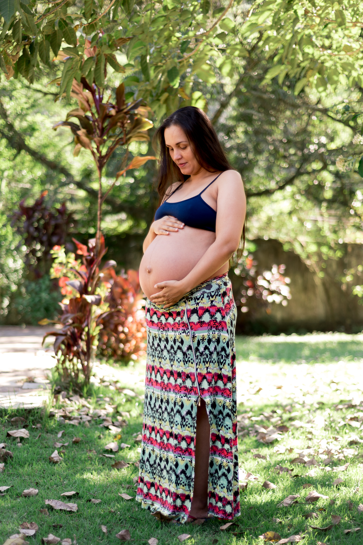 Ensaio de gestante da Rachel