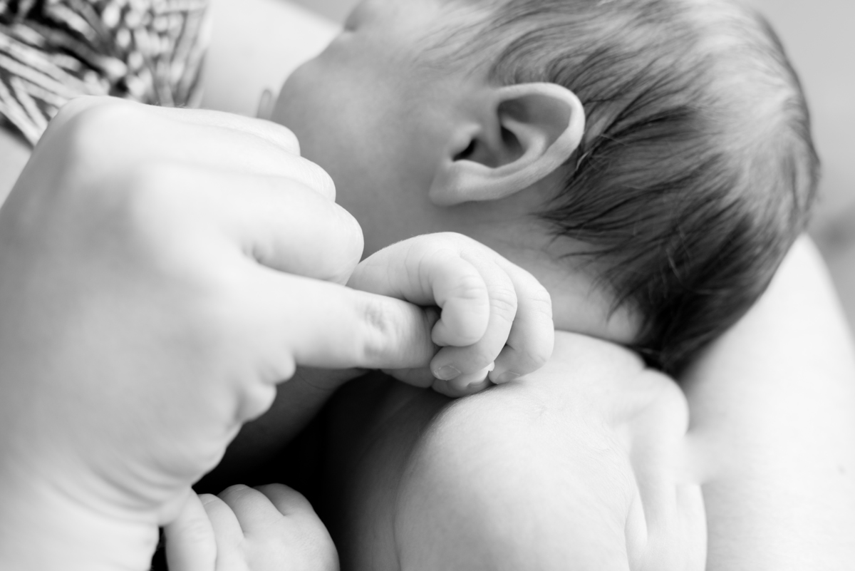 Ensaio de recém nascido fotografado por Mariana Teixeira no Rio de Janeiro