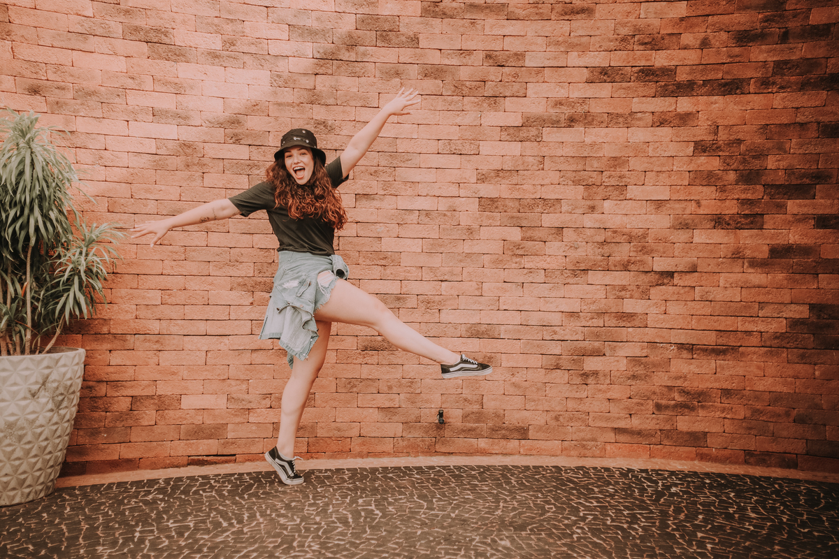 Fotografia feminina criativa