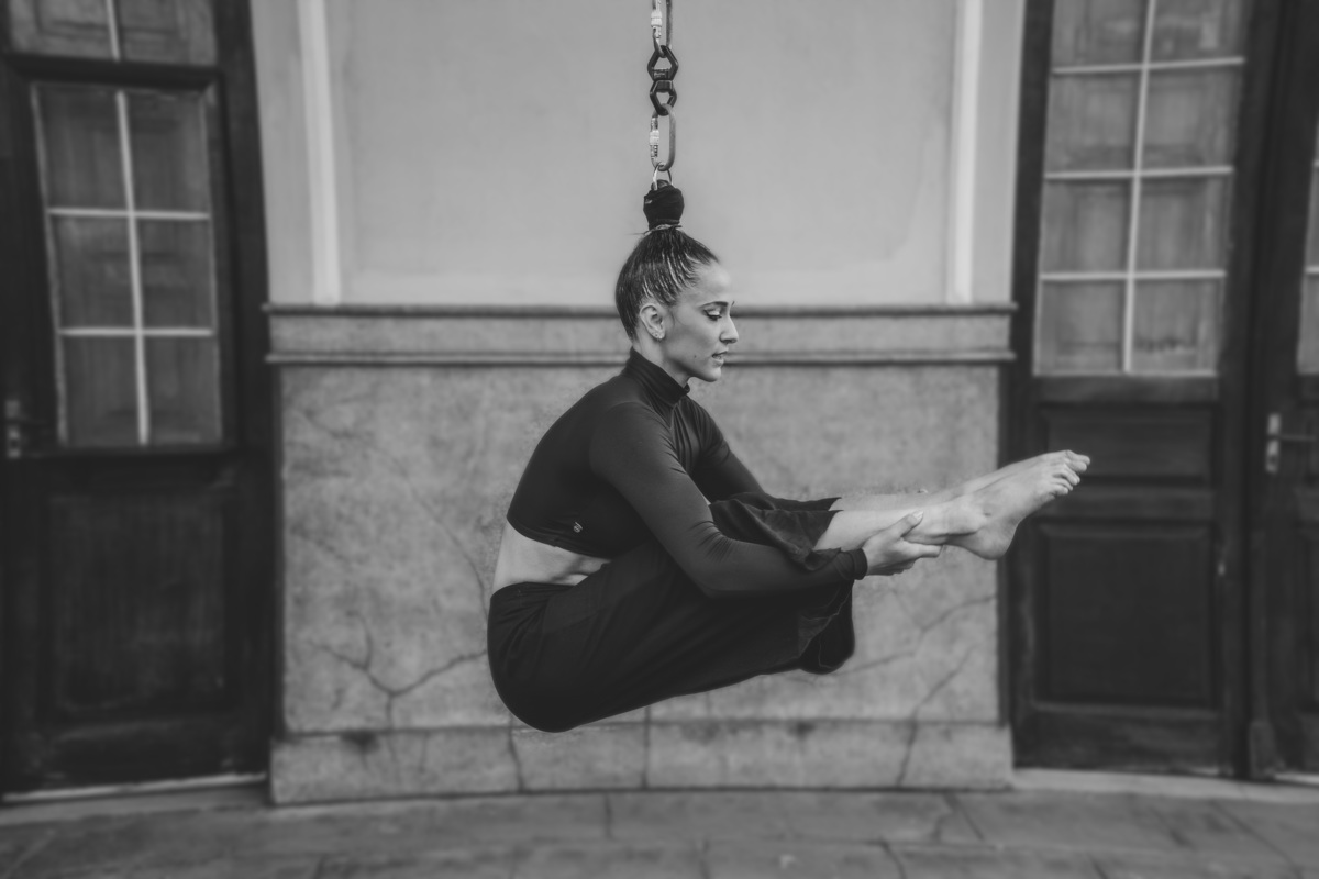 Ensaio fotográfico de artista circense