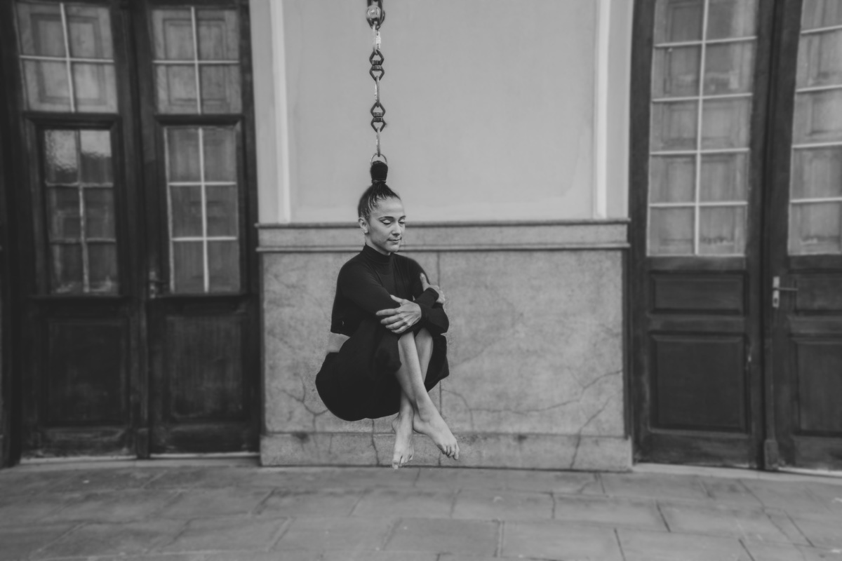 Retratos de acrobacia