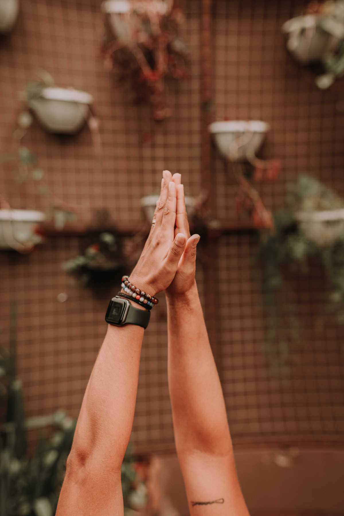 Fotografia feminina de Yoga