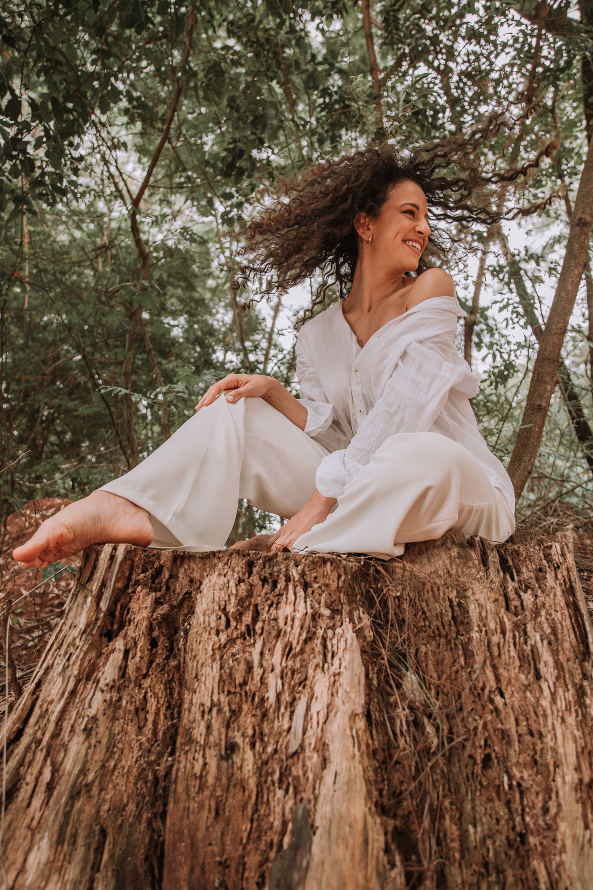 Ensaio fotográfico poético em meio natural