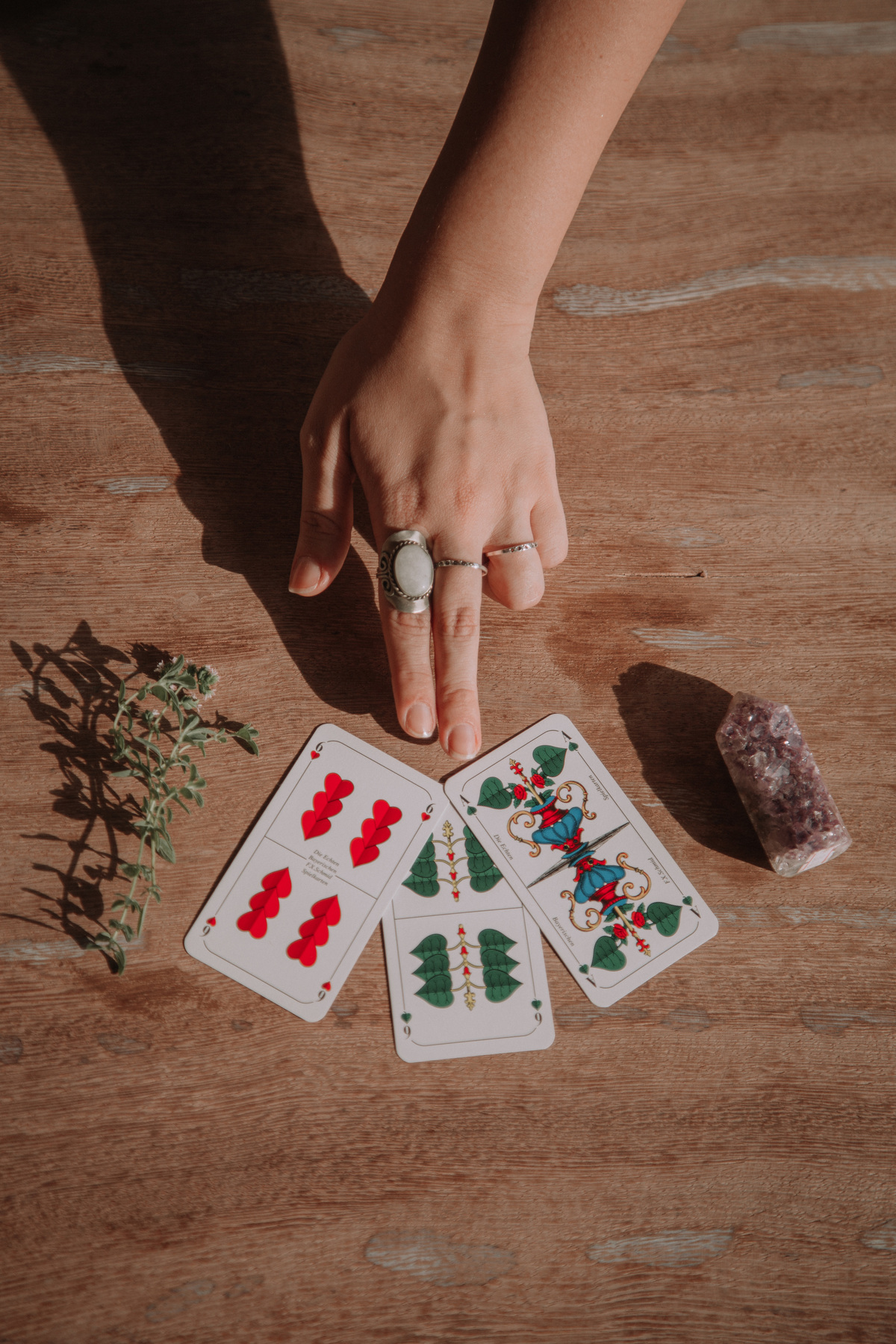 Fotografia de Tarot e magia 