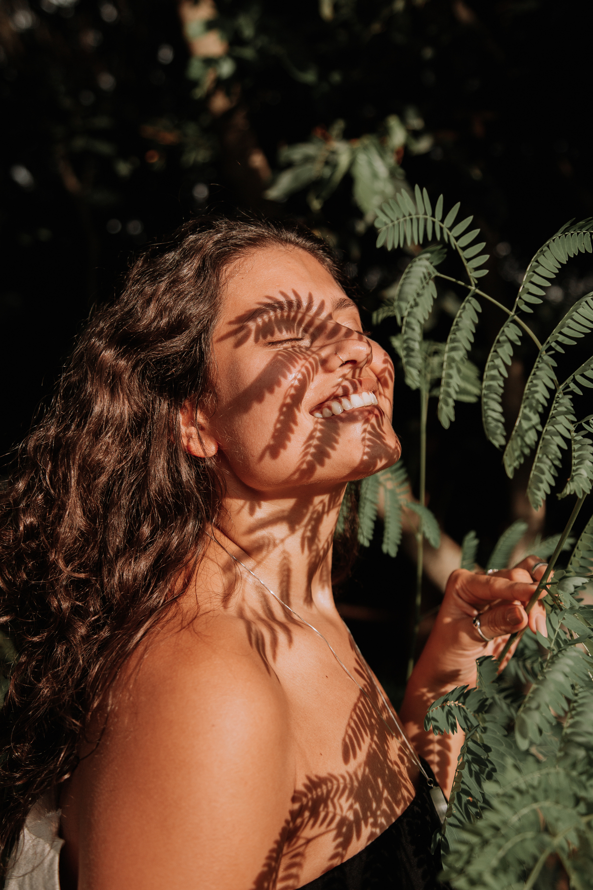 Fotografia de retratos emocionais femininos