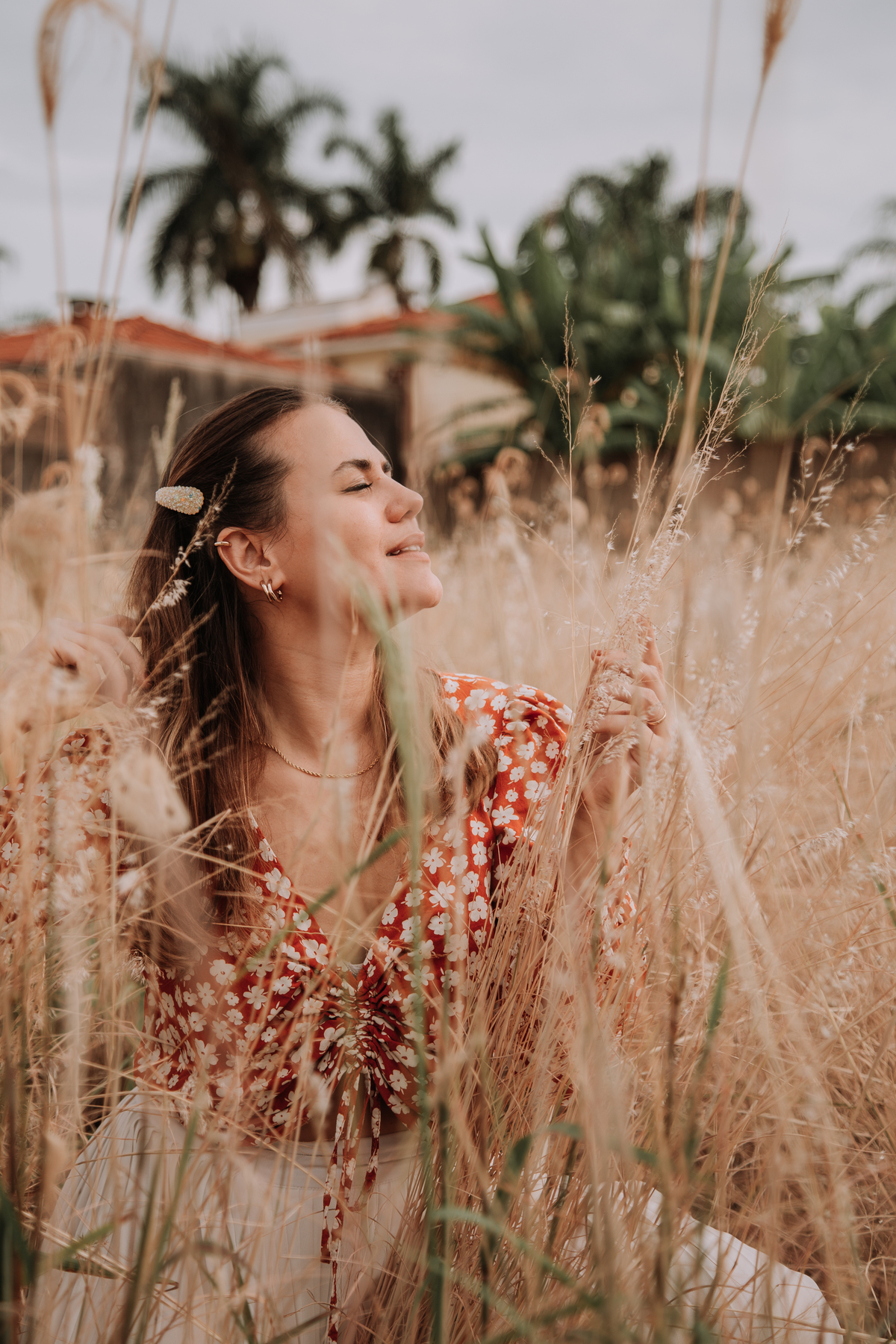 Fotografia feminina na natureza