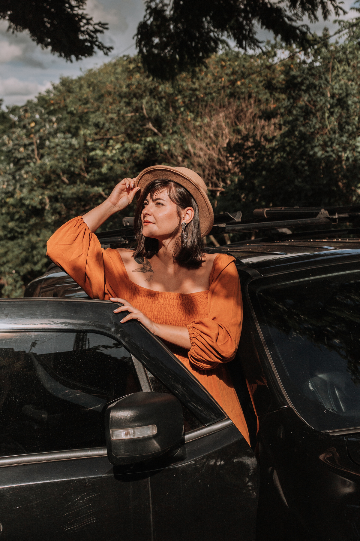 Fotografia feminina ao ar livre