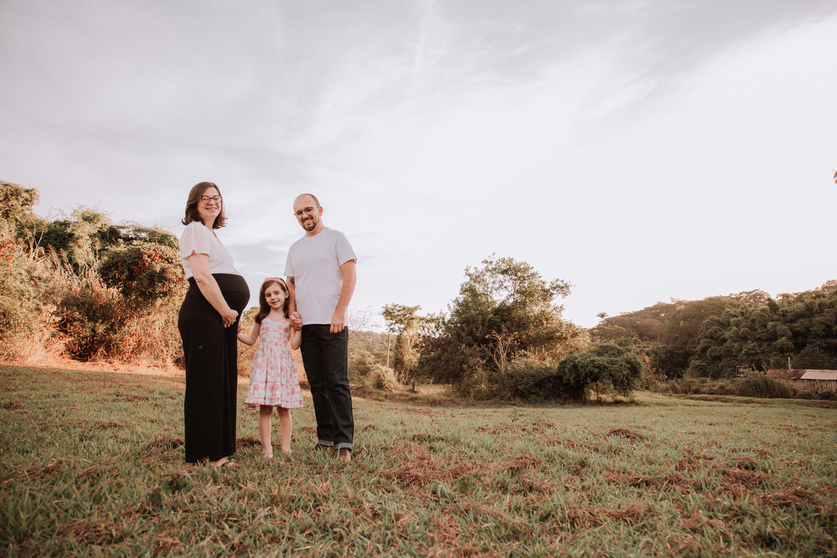 Ensaio fotográfico de gestação