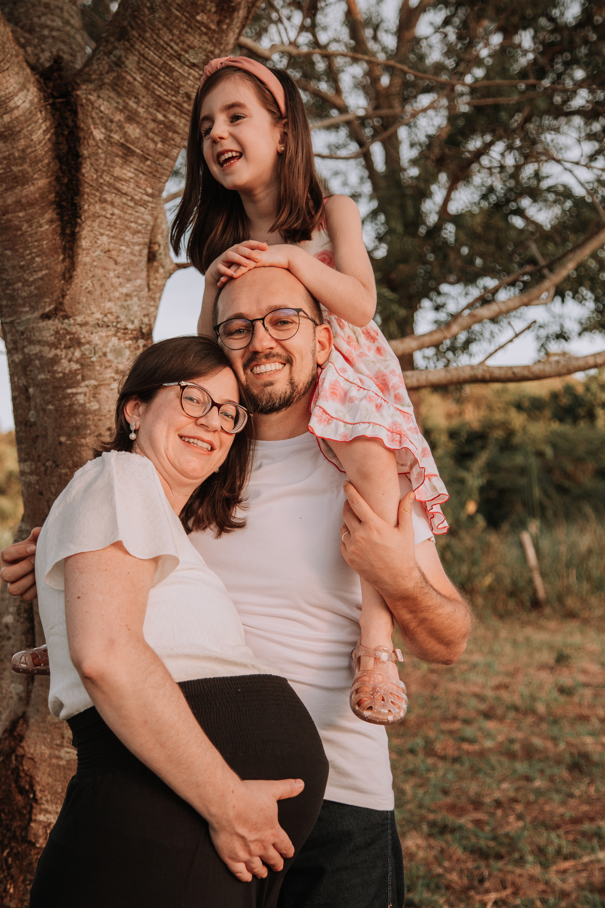 Retratos emocionais de gestante