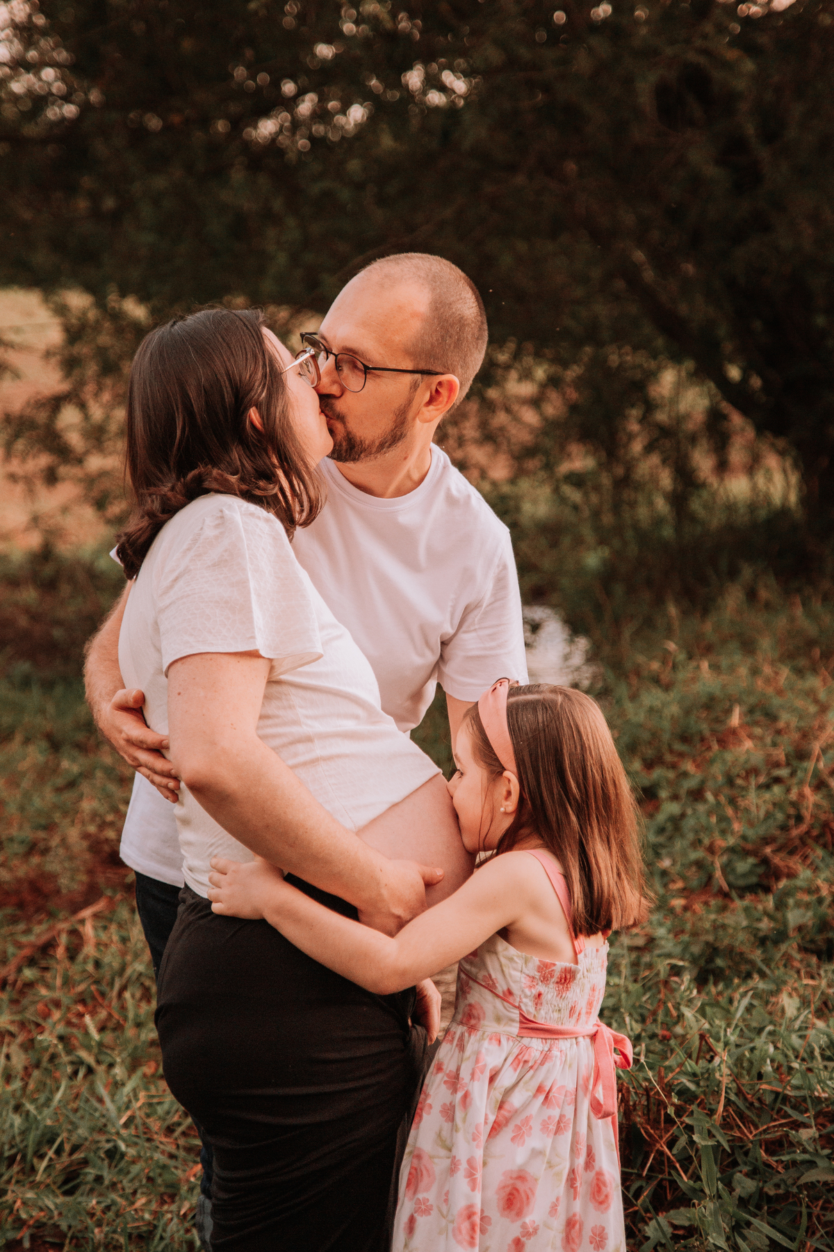 Fotografia de barriga de grávida