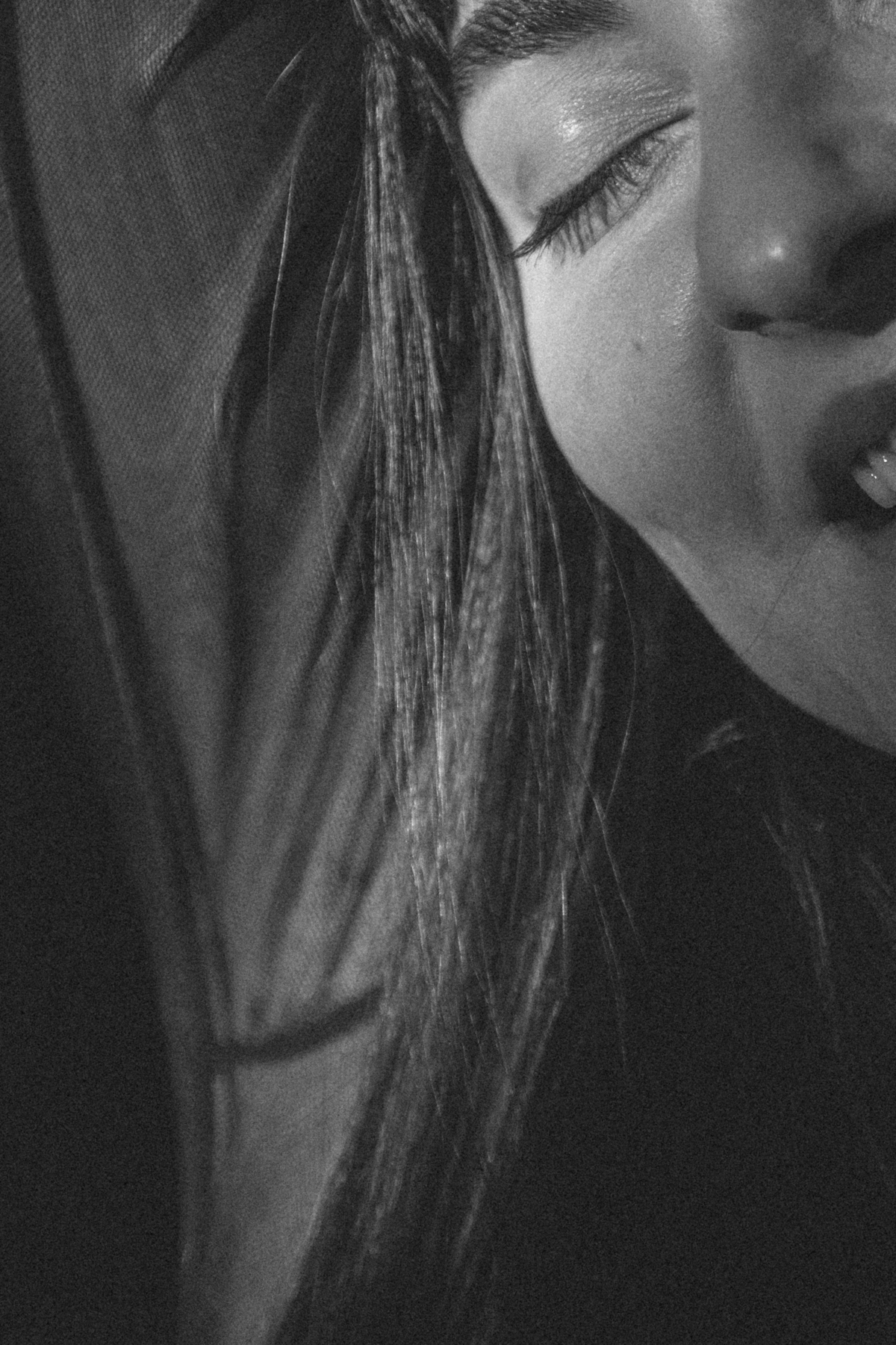 Retratos de mulheres na natureza