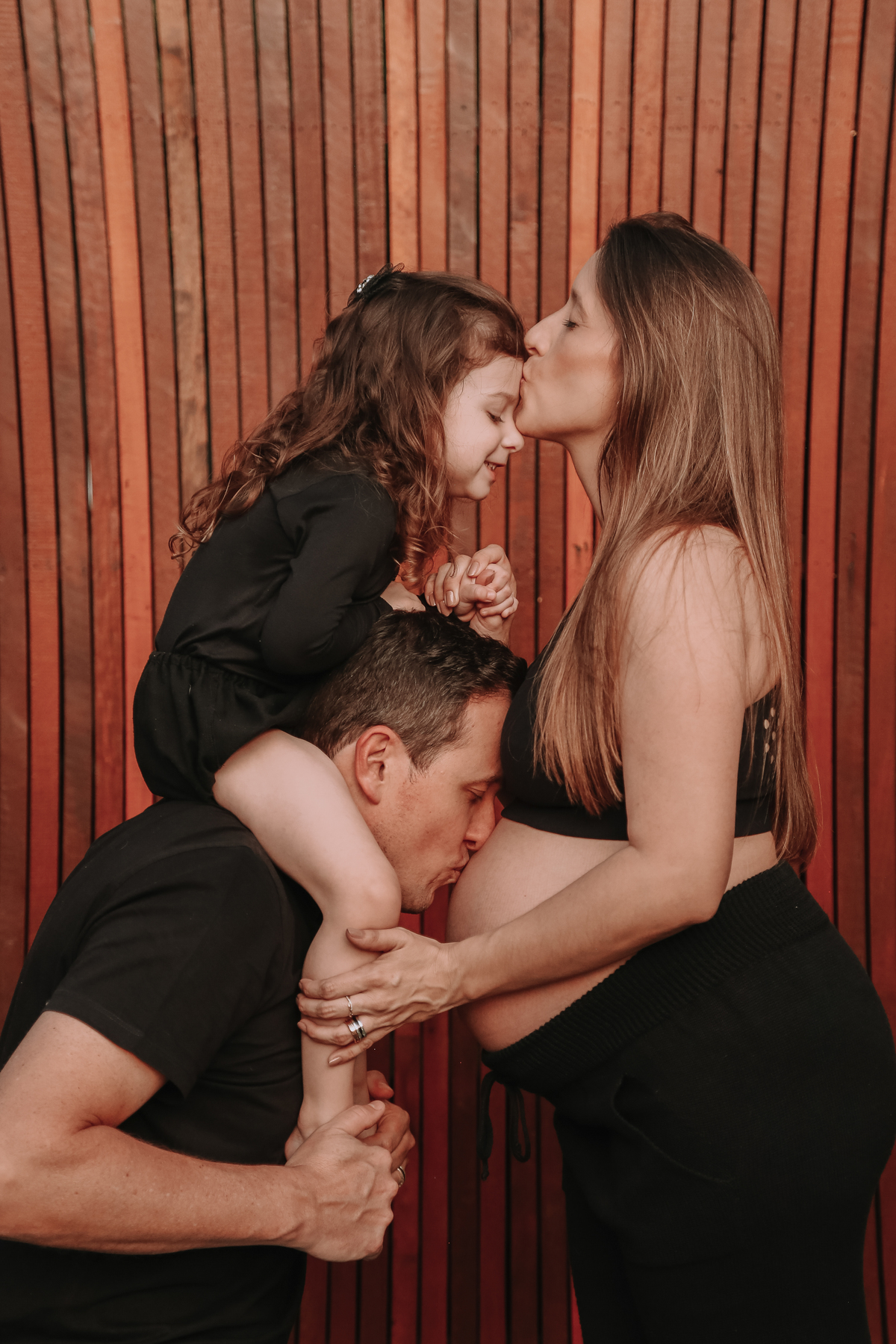 Beleza da maternidade capturada em fotos