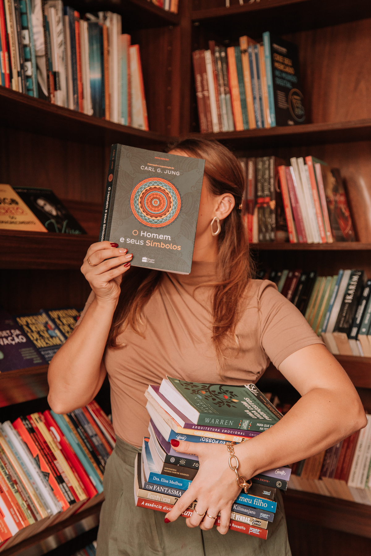 Fotografia Aesthetic em uma livraria no interior de SP