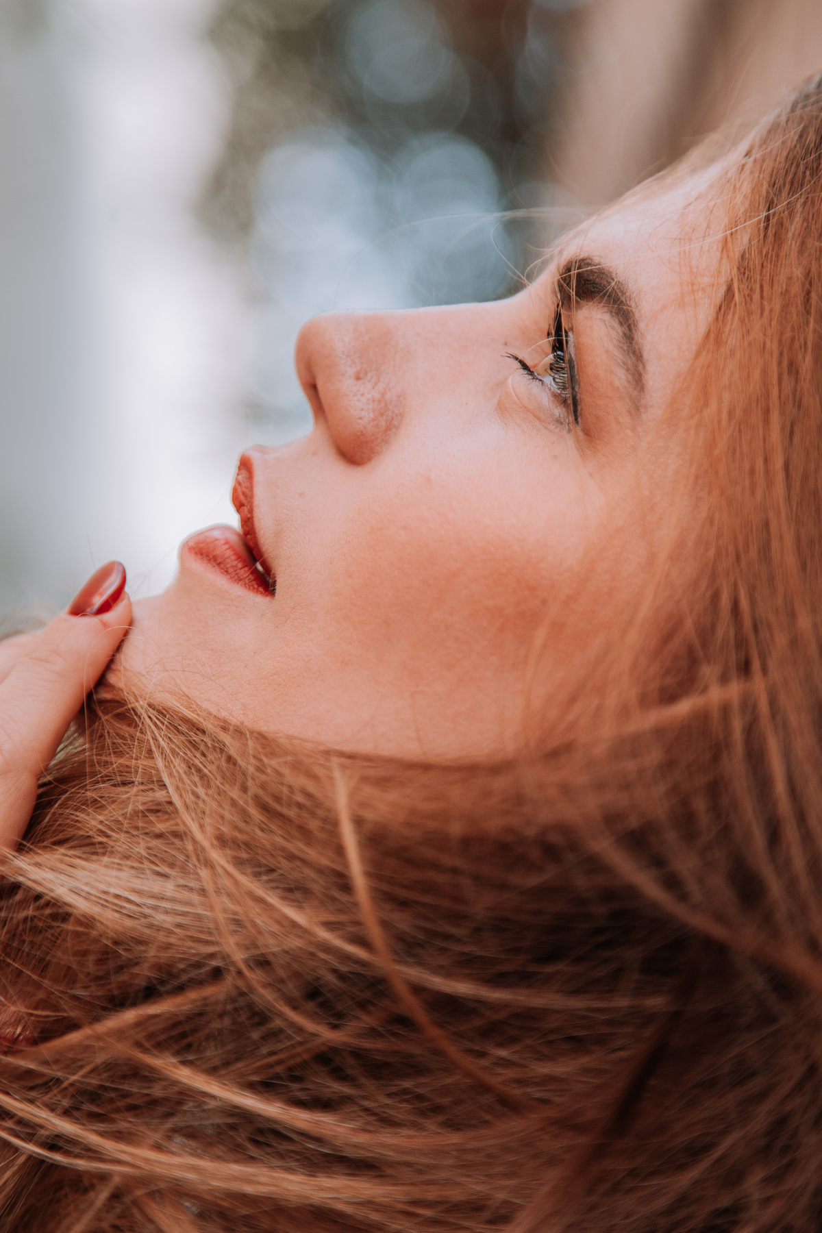 Retrato Feminino onde explora a sensualidade do Arquétipo da Amante 