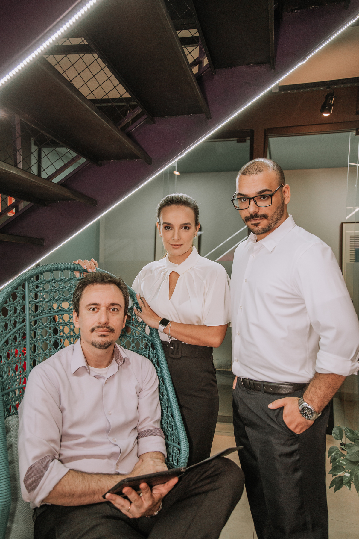 Equipe Florestal em escritório