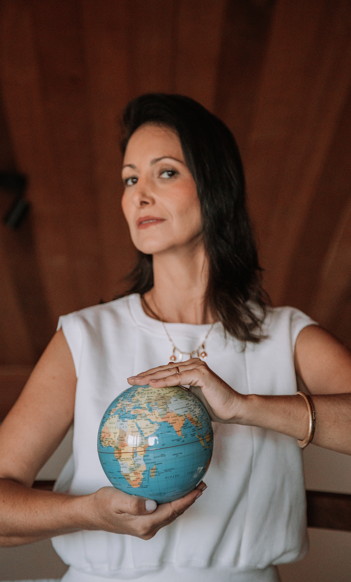 Fotografia Profissional para Professora de Inglês de Turismo