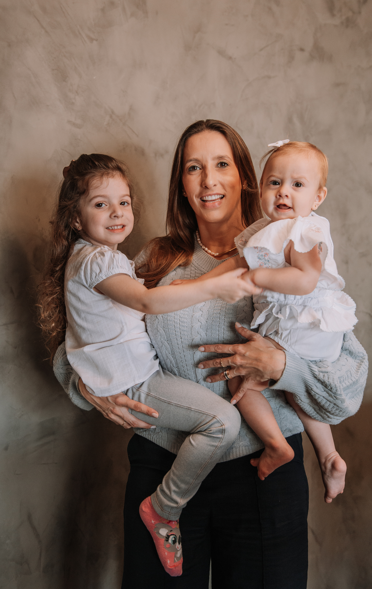 Fotografia profissional feminina e suas filhas