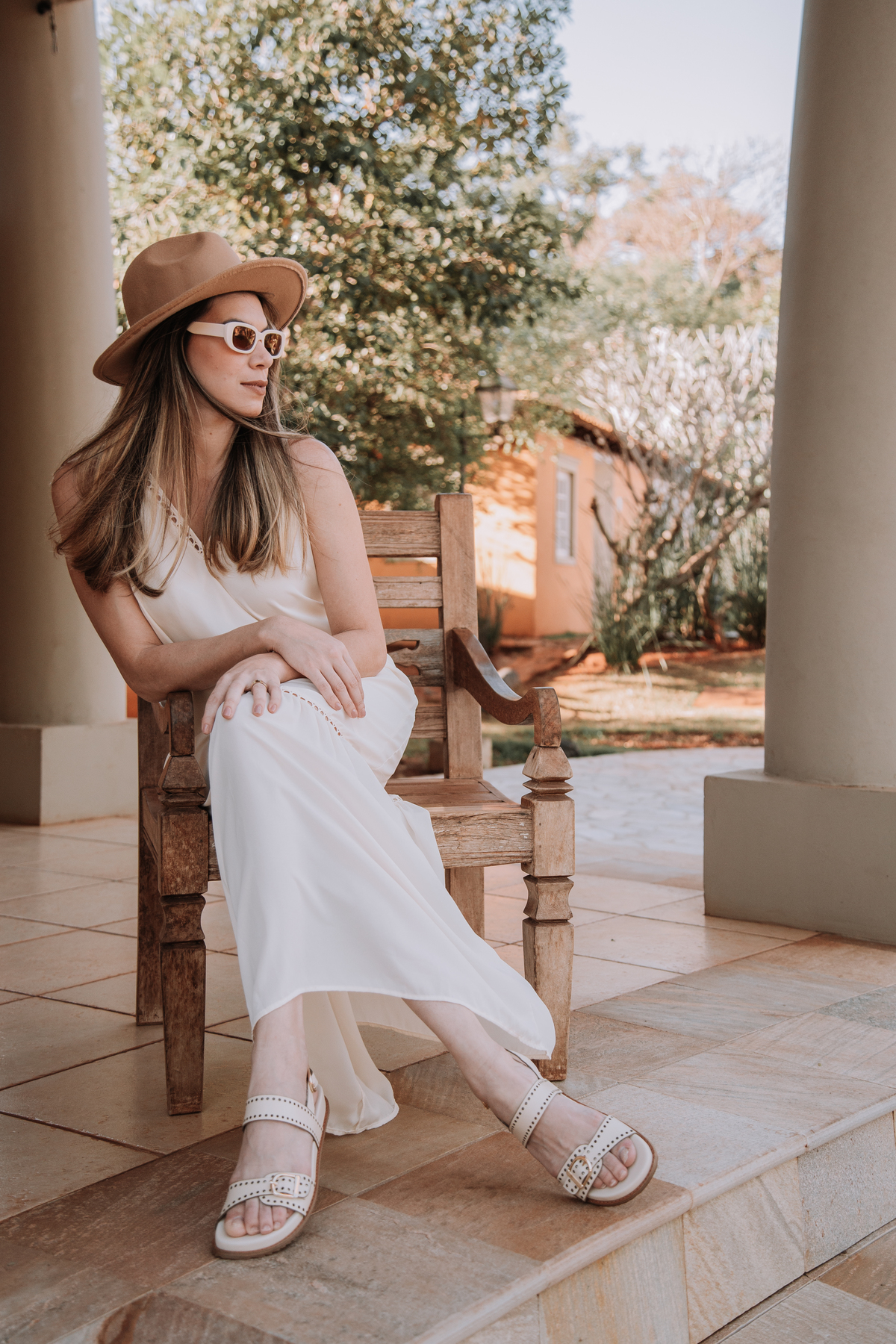 Fotografia com luz natural de calçados