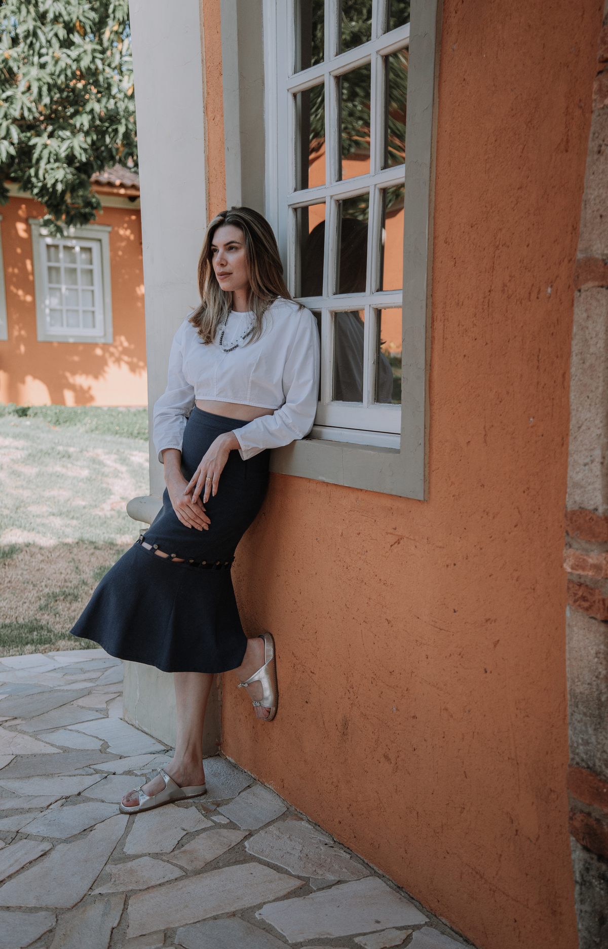 Fotografia de moda com luz natural