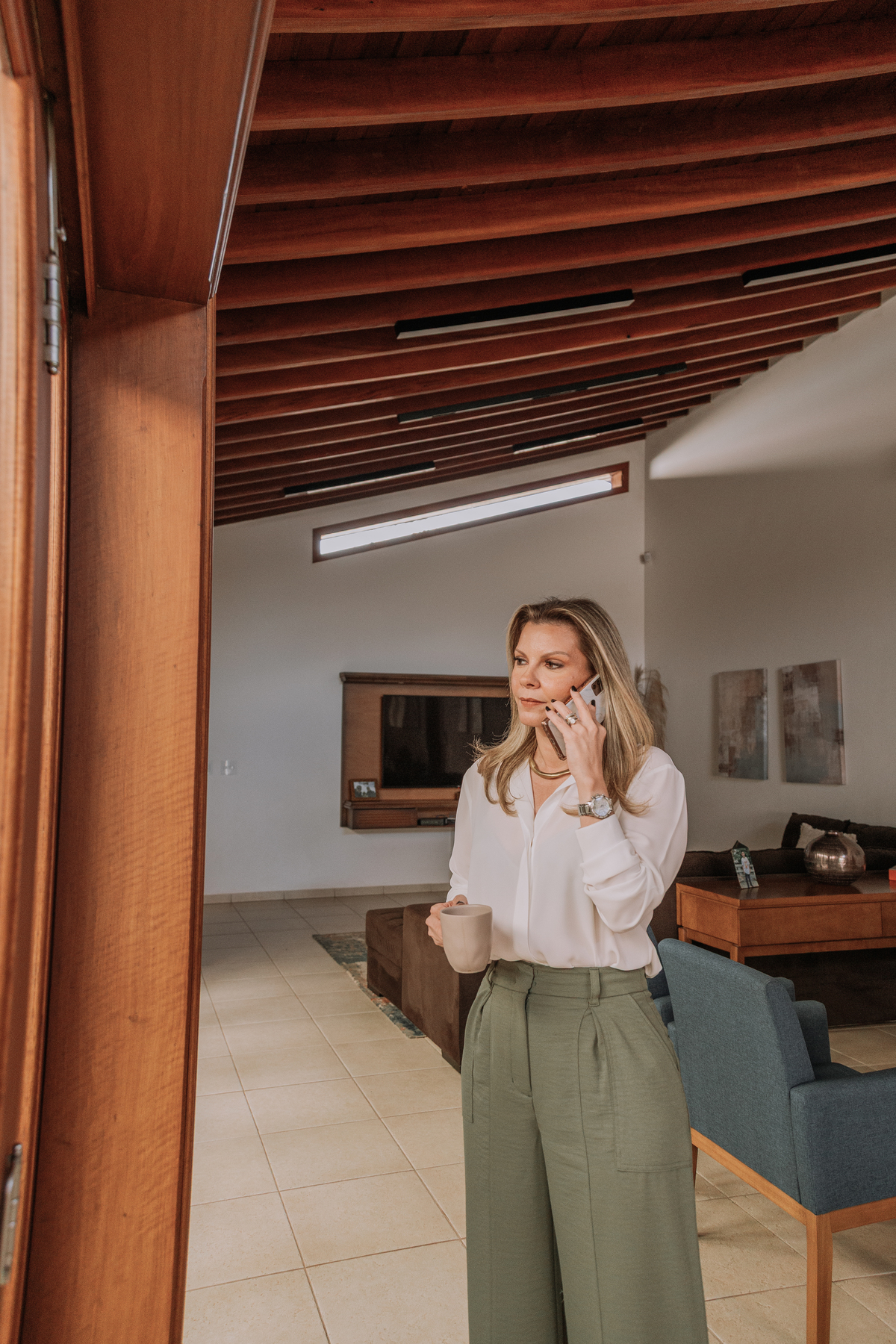 Fotografia feminina com luz natural
