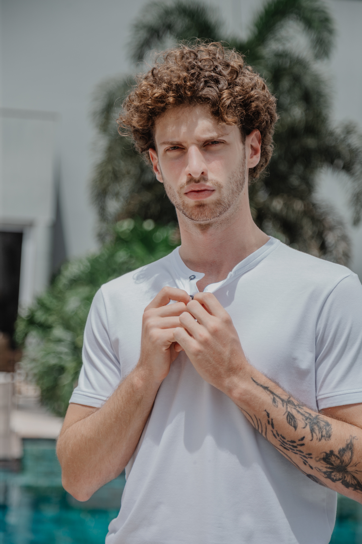 Produção de moda masculina