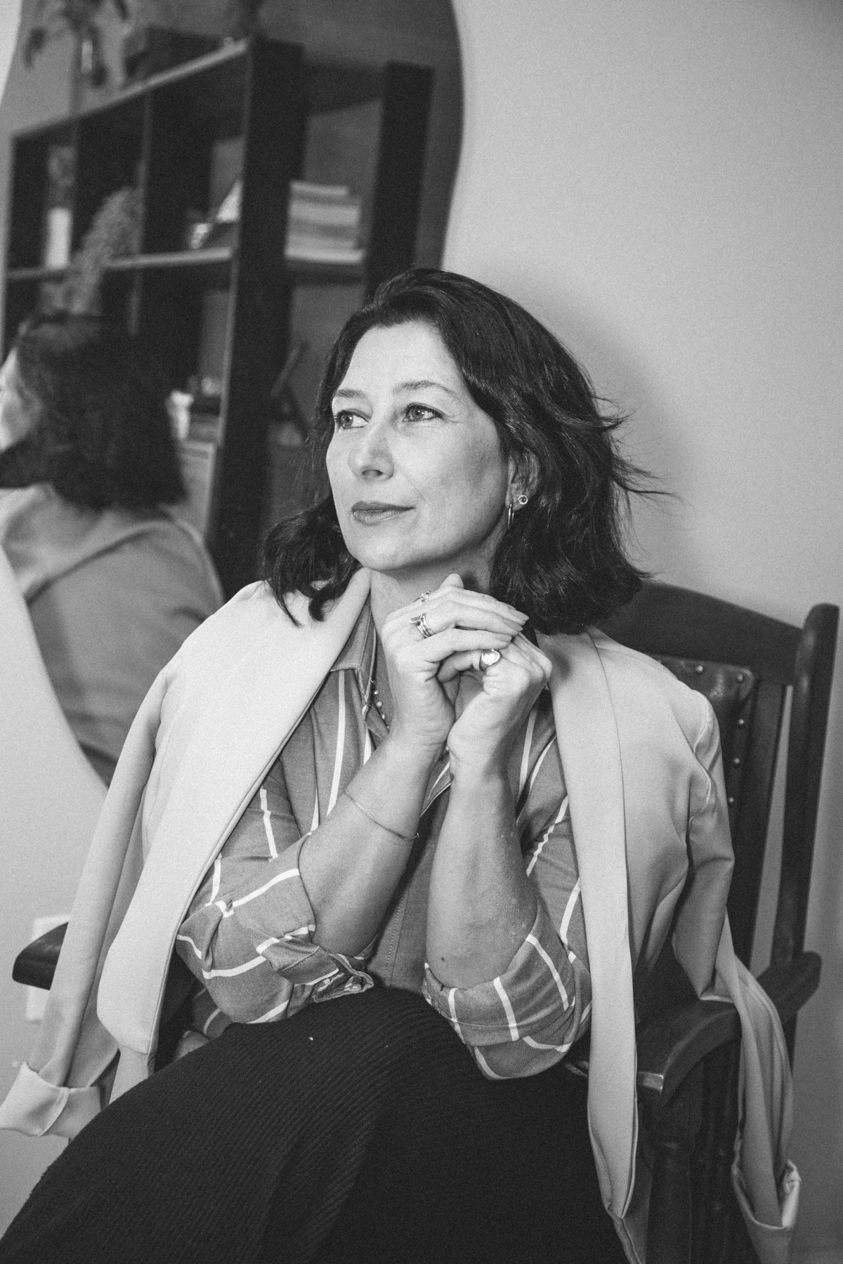 retrato feminino com direção de imagem