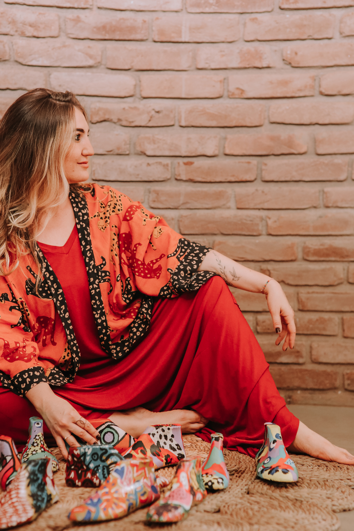 Retratos femininos expressivos e criativos