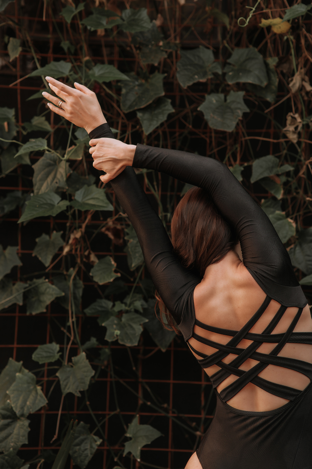 Fotografias de dança contemporânea em ambientes urbanos