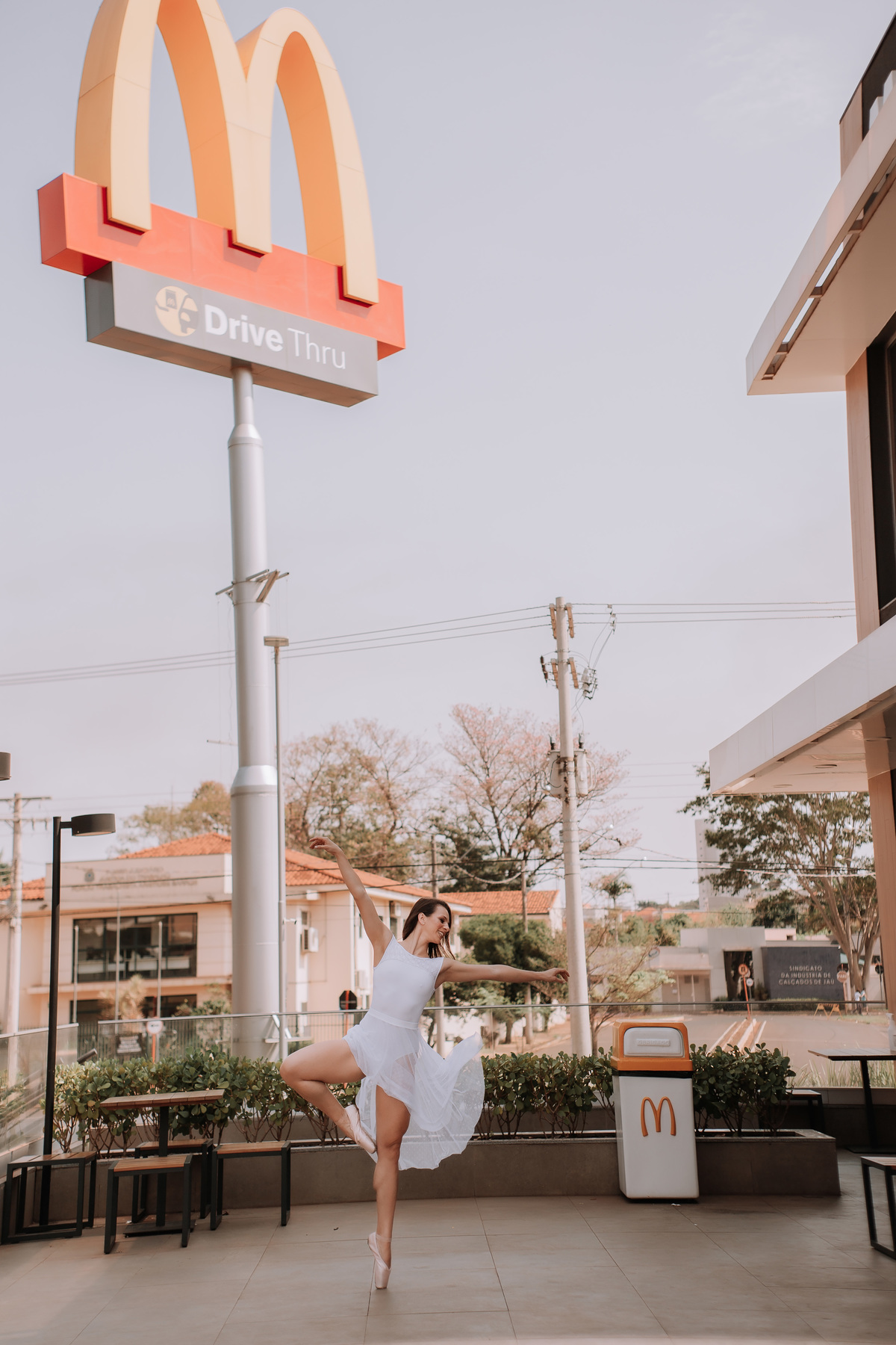 Sessões de fotos de street ballet em espaços urbanos icônicos