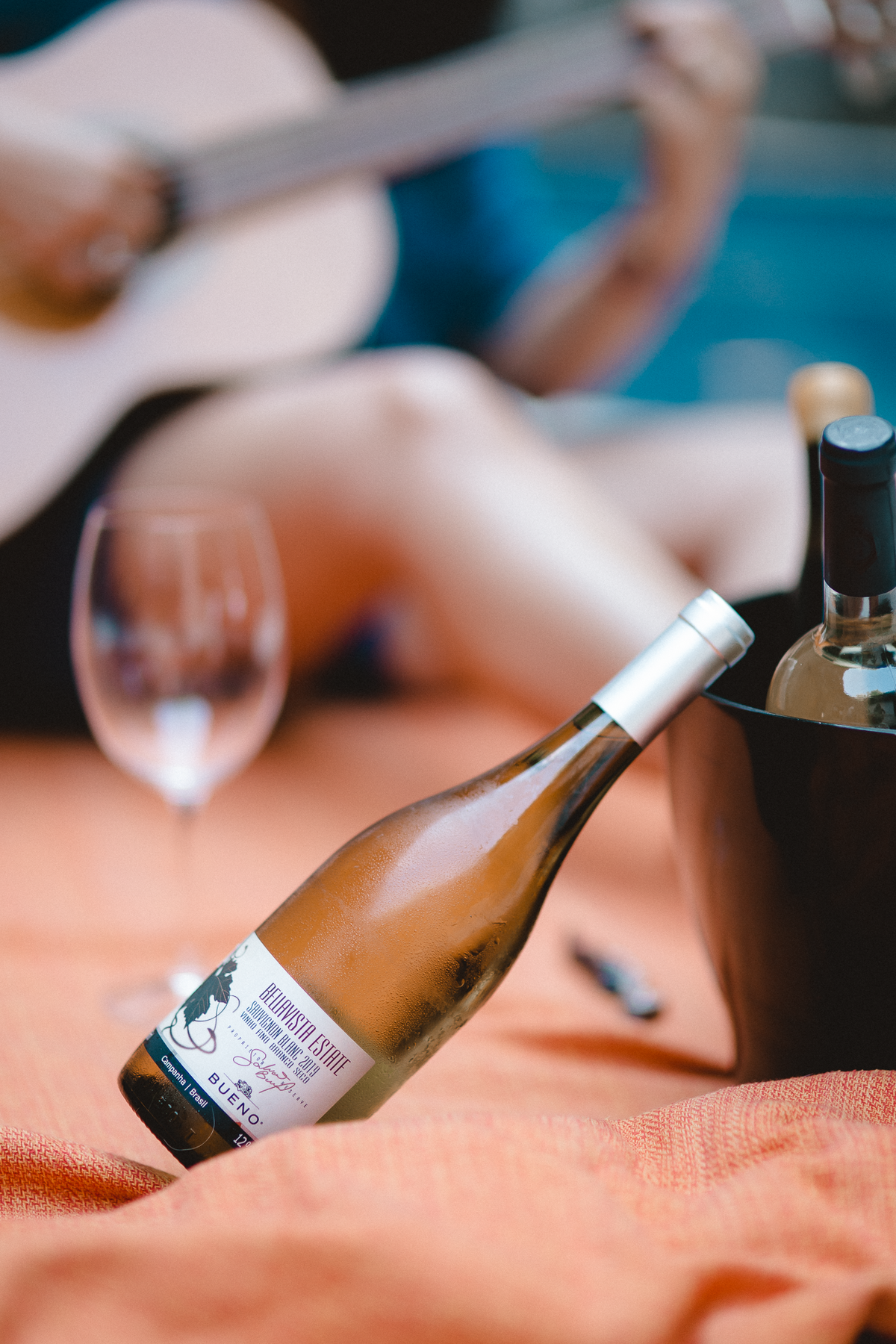 Sessão de fotos de retratos femininos para especialista em vinhos