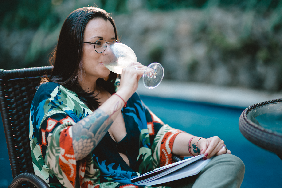 Retratos femininos para a identidade visual da marca pessoal de Gabi Bigarelli