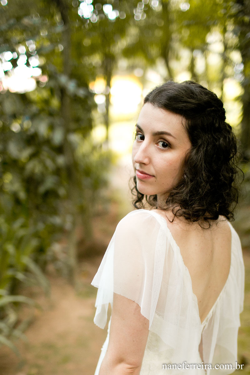 fotografia de  casamento 
casamento ao ar livre 
casamento no campo 
noiva  
vestido de noiva 
vestido a modista 
