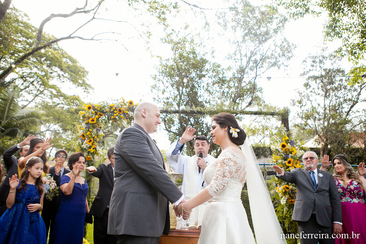 Fotografia de casamento 
noiva 
vestido de noiva 
casamento ao ar livre 
