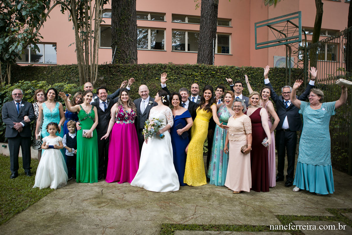 Fotografia de casamento 
noiva 
vestido de noiva 
casamento ao ar livre 
ensaio dos noivos 
padrinhos de casamento 