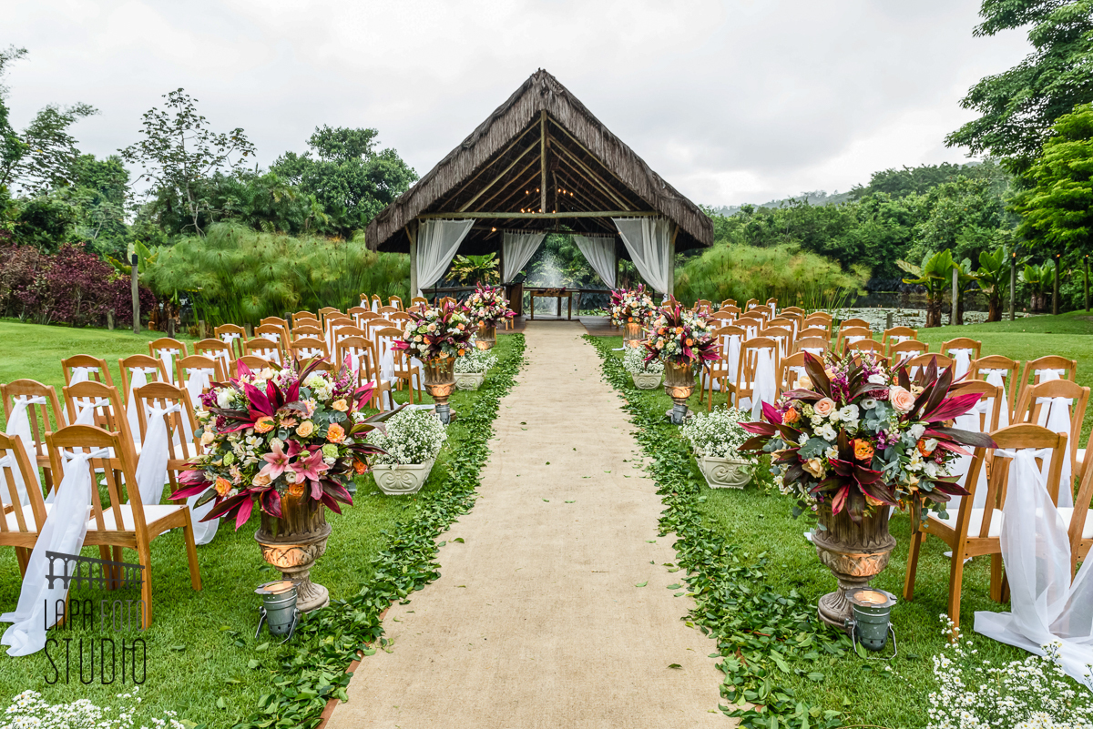 Local da cerimônia no Maio do Mato Eventos
