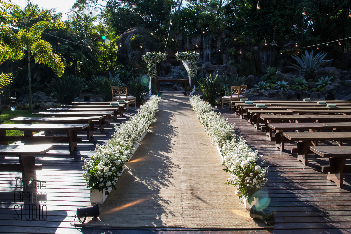 Foto do altar no Vale dos Sonhos