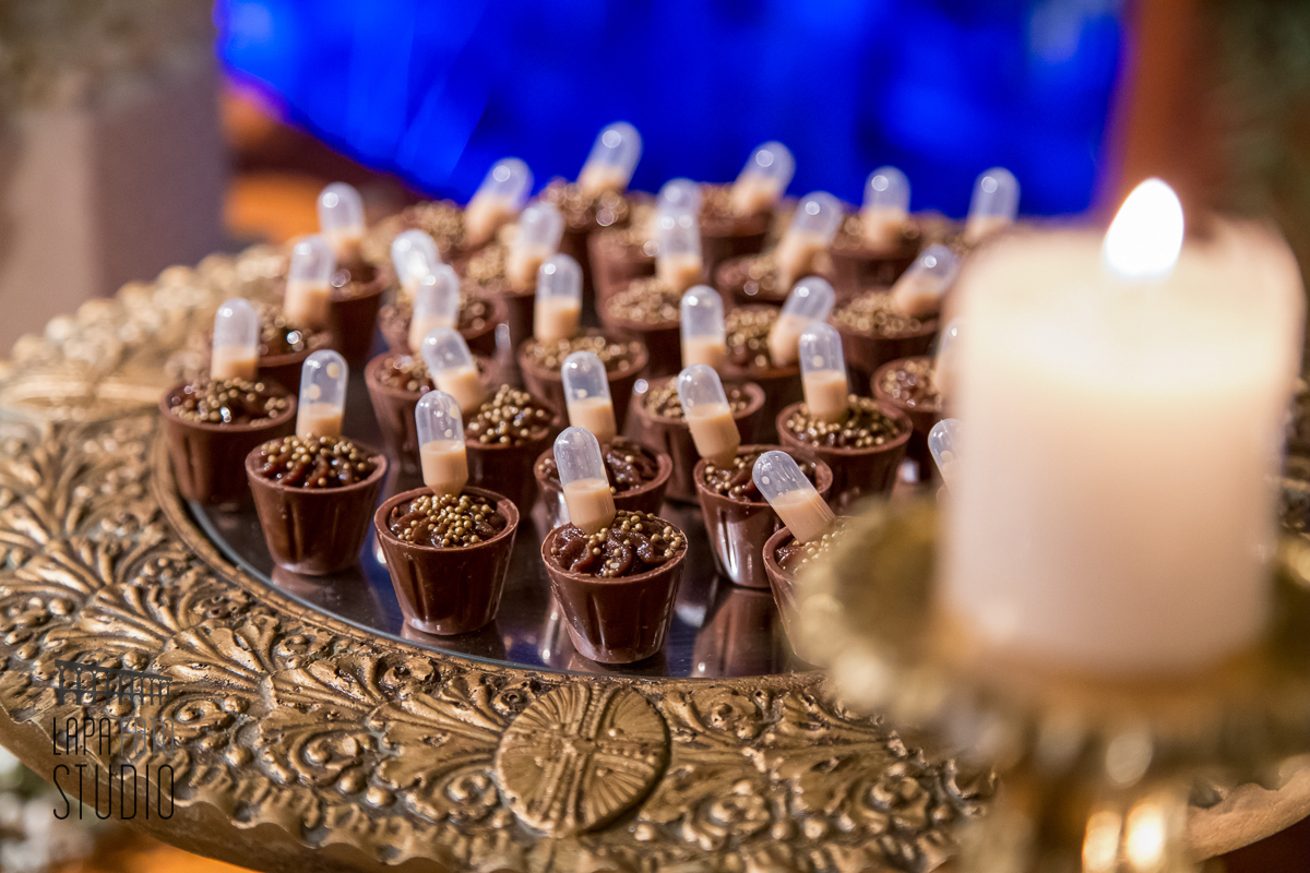 Mesa de doces do espaço jardins do Vale dos Sonhos