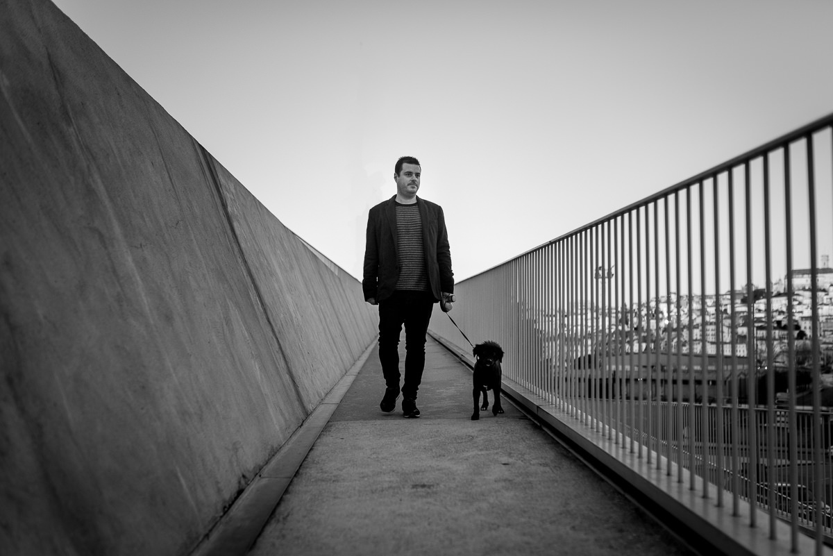 sessão fotográfica cão