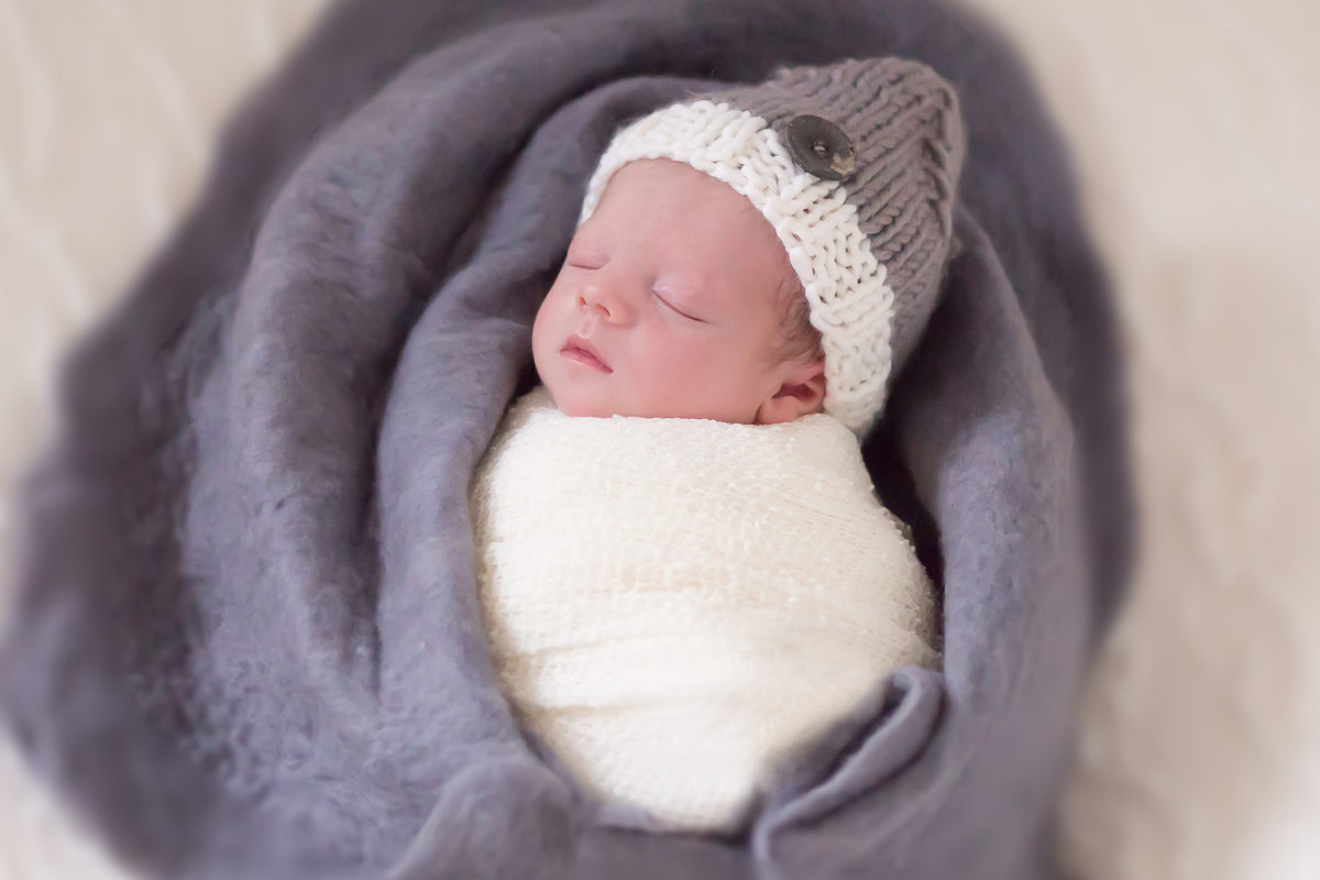 Ensaio de recém nascidos do Ravi de 14 dias em Pará de Minas