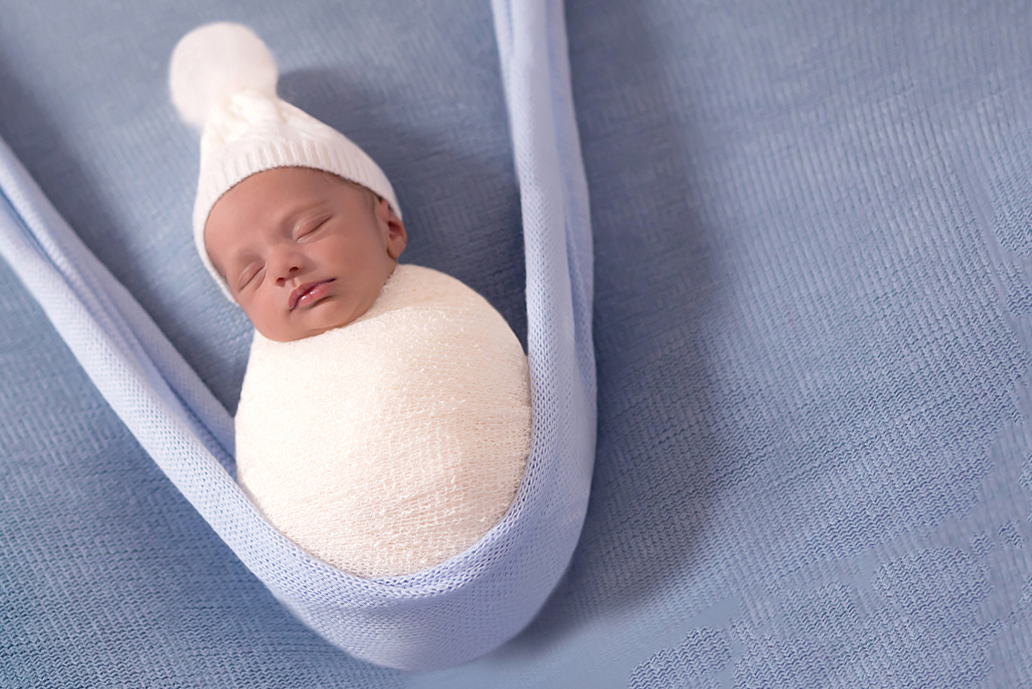 Fotografia de newborn do Davi de 11 dias em Pará de Minas