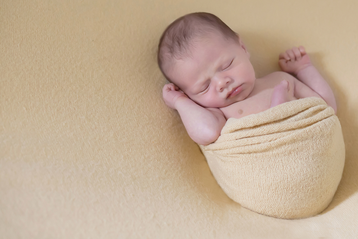 Ensaio de newborn do Lucca de 18 dias