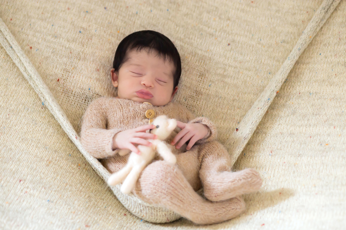 Ensaio de recém nascido da Maria Vitória de 12 dias.